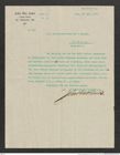 Nachlass Franz Steindachner, Brief von Links John Mac an das k.k. naturhistorische Hofmuseum (25.05.1907), Inv.Nr. 321.04, Seite 1